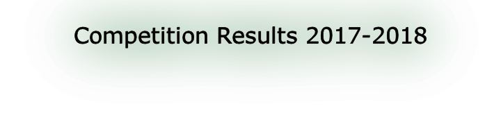 Competition Results 2017-2018